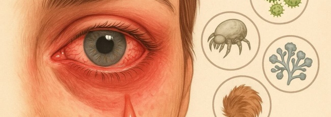 Що таке алергічний кон'юнктивіт?