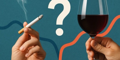 Что вреднее: курение или алкоголь?