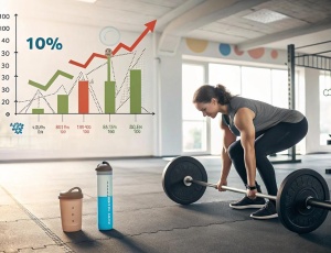 Скільки м’язової маси можна набрати за місяць?