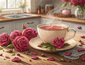 Розовый чай: польза и возможные риски