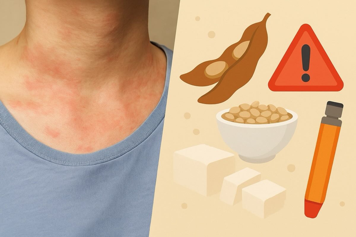 Аллергия на сою: симптомы, продукты и профилактика