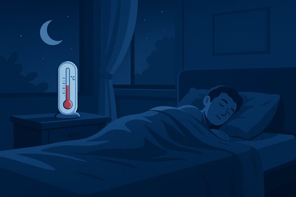 Яка температура в кімнаті найкраща для сну