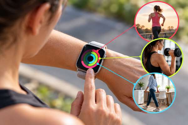 Що означають кільця активності на Apple Watch